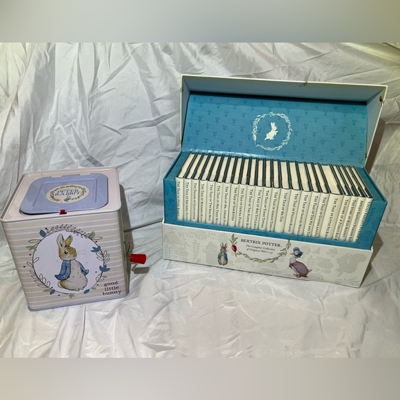 Beatrix Potter The World of Peter Rabbit Original Books 1-23 toy Jack in the box - Picture 2 of 16